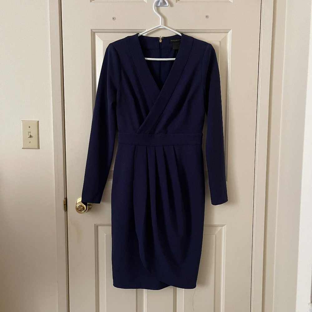 Donna Karan Navy Blue Dress Size 4
